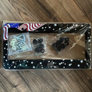 🇺🇸🇺🇸 American/ patriot metal tag cover set of 2